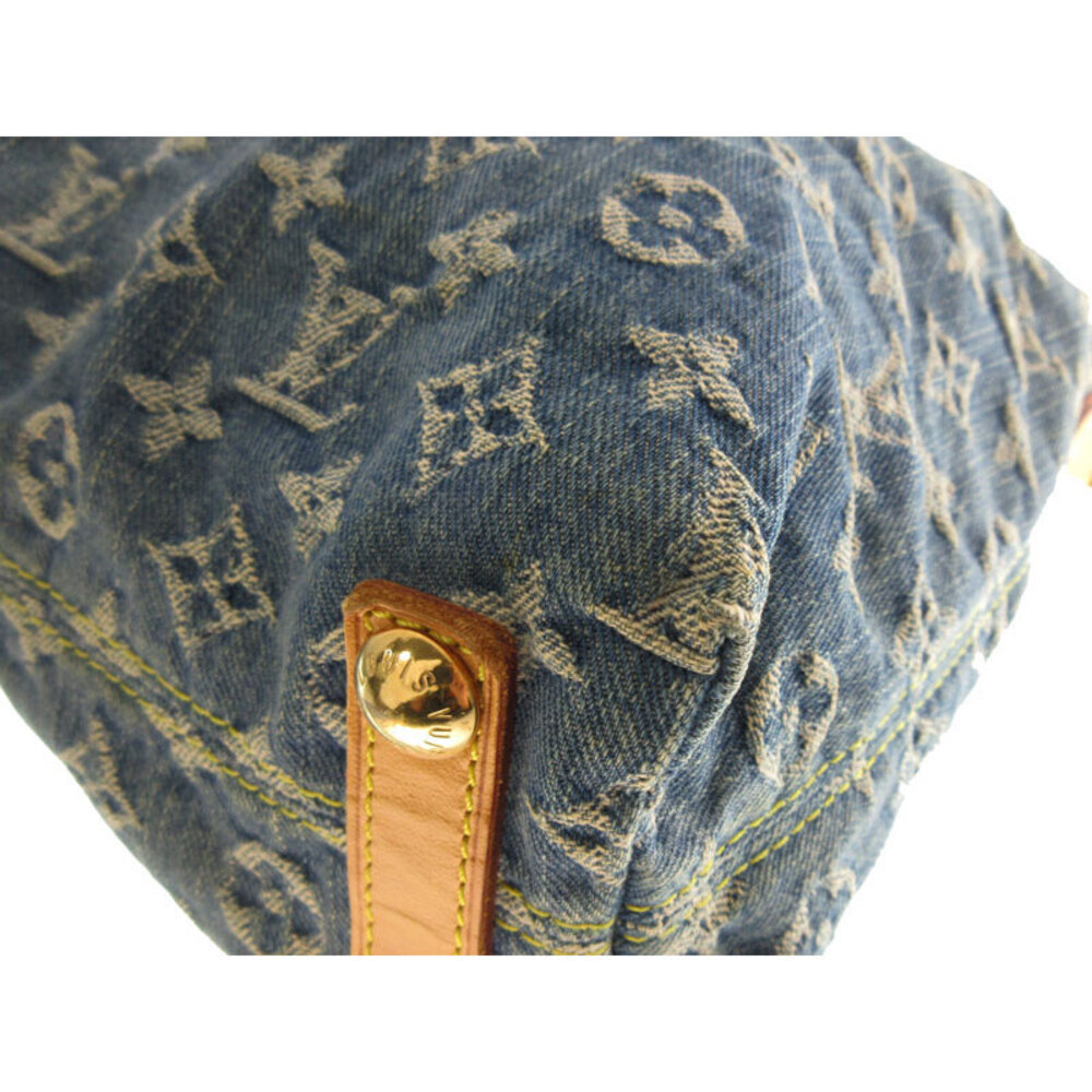 LOUIS VUITTON Baggy Monogram Denim Blue Shoulder Bag - Picture 3 of 10